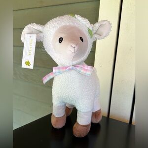 Bella Lux Lamb Plushy Stuffed Animal 12” NWT